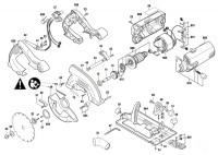 Bosch 3 603 E01 070 PKS 55A Circular hand saw PKS55A Spare Parts